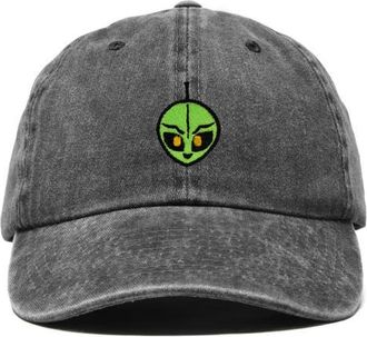 Dalix Duder Alien Dad Cap in Washed Black at Nordstrom