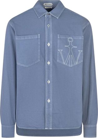J.W.Anderson Camicia Oversize - - Shirts - Uomo - Blu - L