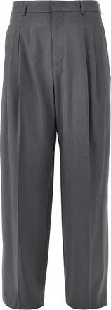 Emporio Armani Wool pleated pants Man 46