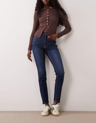 Good American Jeans skinny blu scuro