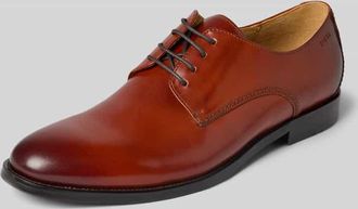 Digel Derby-Schuhe aus Leder Modell SEBASTIAN in Cognac, Gr&ouml;&szlig;e 40