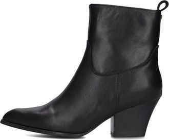 Haboob Schoenen, Dames, Zwart, 40 EU, Wol, Elegante Zwarte Enkellaarsjes Louise