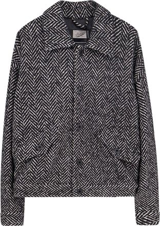 Pence Luis Herringbone Fabric Jacket