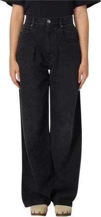 Isabel Marant Pleated Denim Jeans