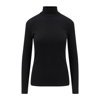 Max Mara Saluto Turtleneck - Dames - Coltruien - Zwart - S - Wol - Truien & Vesten