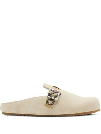 Burberry Clogs Urchin - Bianco