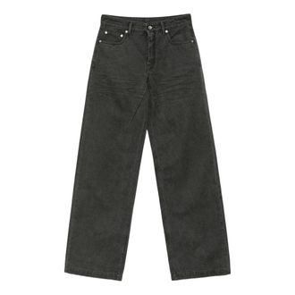 Rick Owens Tower Geth Jeans - Dames - Jeans - Grijs - Maat: W28 Katoen