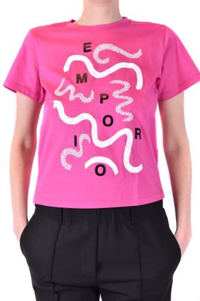 Emporio Armani T-Shirt mit kurzen &Auml;rmeln, Rosa