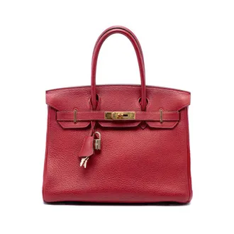 Herm&egrave;s Pre-owned Hermes Clemence Birkin Retourne 30 Ladies VV291Y1UXE4DY4FS