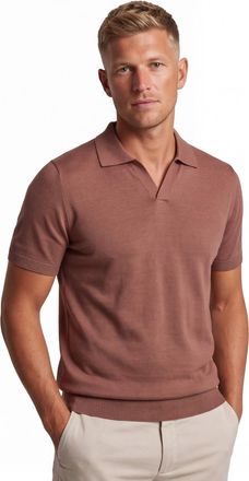Cavallaro poloshirt korte mouw Cavallaro Napoli rood