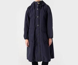 Parajumpers Reina Long Parka Jacket In Pencil