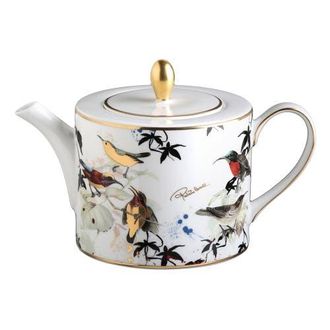 Roberto Cavalli Classic Tea and Coffee Pot in Gardens Birds at Nordstrom