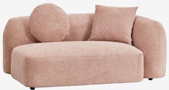 Sklum Sklum - M&oacute;dulo Esquinero Derecho De 2 Plazas Para Sof&aacute; Modular En Chenilla Coco