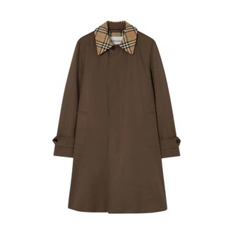 Burberry Tottenham Trenchcoat - Heren - Trenchcoats - Bruin - L - Katoen - Jassen