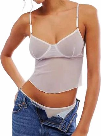 Only Hearts Whisper Corset Cami In White