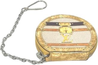 Louis Vuitton Pre-owned Coin Purse - Dames - Vintage Accessoires - Beige - ONE Size - Vintage