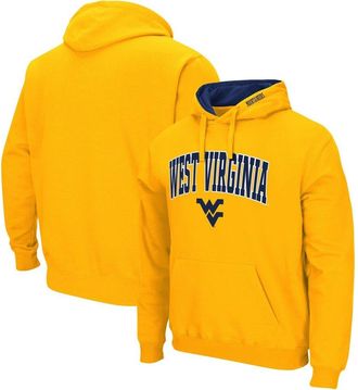 Colosseum Mens Colosseum Gold West Virginia Mountaineers Arch & Logo 3.0 Pullover Hoodie at Nordstrom, Size Medium