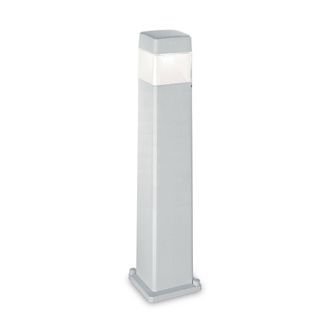 Netlighting Elisa 1 Light Outdoor Bollard Light Grey IP44