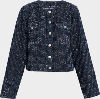 Rails Capistrano Denim Tweed Jacket