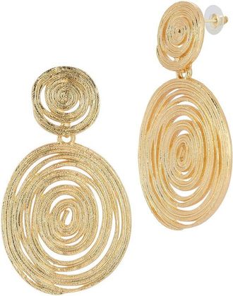 Glaze Jewelry Gold Plated Earrings