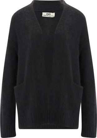 Sminfinity Cardigan in Cashmere e Seta - - Knitwear - Donna - Marrone - M
