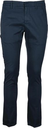 Dondup Heren, Broeken, Blauw, Maat: W29 Katoen
