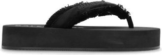 Balenciaga Flip Flops, female, Black, Size: 10 US Jet Lag Platform Slides
