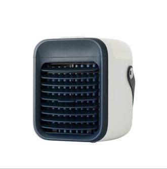 OEM 1 Mini Ventilateur, Usb, 3 Vitesses, Batterie 3600 Mah, Led 7 Couleurs, R&eacute;servoir 500 Ml, Bureau Maison