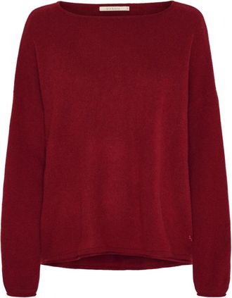 BTF-CPH Pullover Mira in puro cashmere - - Knitwear - Donna - Rosso - 2XL