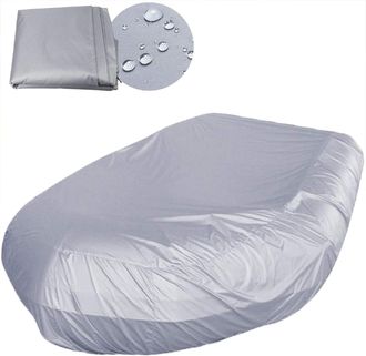 OEM Funda Impermeable Y Resistente A Los Rayos Uv Para Botes Inflables, Funda Para Muebles De Jard&iacute;n, Compatible Con Botes Inflables De 7 A 17 Pies (2,2 A