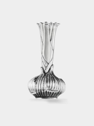 Christofle Les Collections Historiques Silver-Plated Onion Vase (4in/10.5cm)