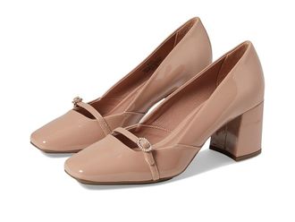 Anne Klein Lexington Womens Flat Shoes Natural Patent : 5.5 M, Synthetic