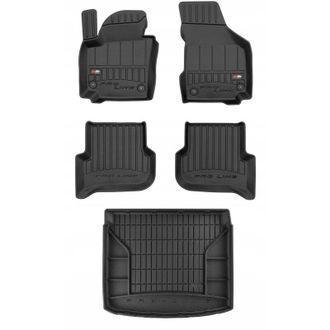 OEM Set Alfombrillas Goma 3d Seat Altea 2006-2015 D