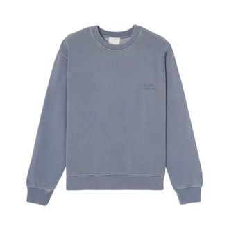 A.P.C. A.p.c., Heren, Sweatshirts & Hoodies, Blauw, Maat: XL