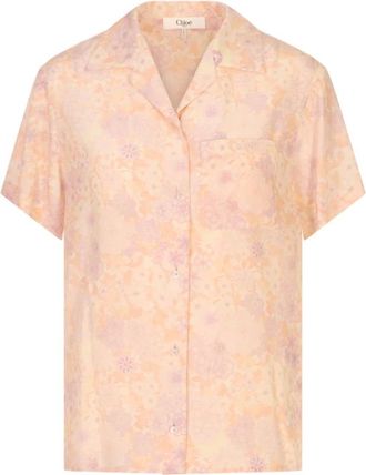 Chlo&eacute; Dames, Blouses & Shirts, Roze, Maat: 2XS Zijde