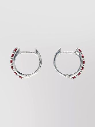 Emanuele Bicocchi earring pair zircone clear