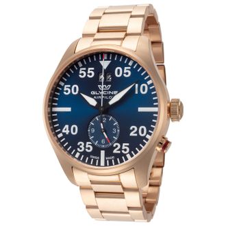Glycine Airpilot Dual Time 44 Mens Watch