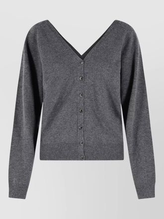 Lisa Yang jiani cashmere cardigan long sleeves v neckline