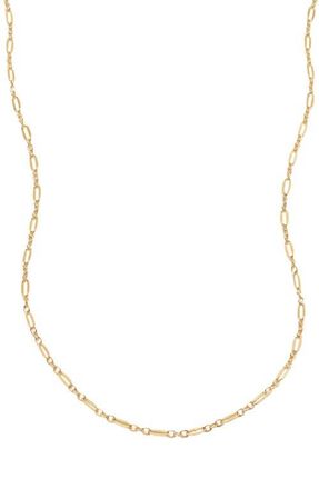 Made by Mary Lace Choker Necklace in Gold Filled at Nordstrom, Size 15