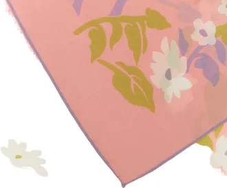 Burberry Floral Scarf - Pink