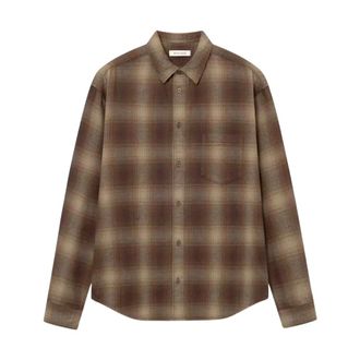 Wood Wood Casual Shirts - Heren - Casual Overhemden - Bruin - M - Overhemden