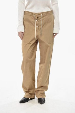 The Row Cotton Trousers BONNETTE with Drawstring size 44