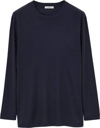 Christophe Lemaire Lemaire Silk T -shirt met lange mouwen