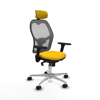 Piqueras y Crespo Piqueras Y Crespo Jorquera Silla De Oficina Ergon&oacute;mica Amarilla