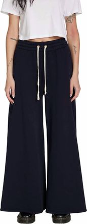 Les Tien Christine Flare Pant In Jet Black