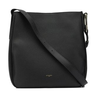 Le Tanneur Tassen, Dames, Zwart, ONE Size, Leer, Madeleine Large Hobo Bag