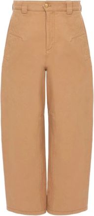 Chlo&eacute; Barrel Pants - Dames - Vrijetijds broeken - Roze - S - Katoen - Broeken