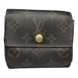 Louis Vuitton Pre-owned Wallets, female, Brown, Size: ONE SIZE Pre-owned Leather Wallet