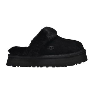 UGG Disquette Pantoffels Black - Dames - Pantoffels - Zwart - 38 EU - Su&egrave;de - Schoenen