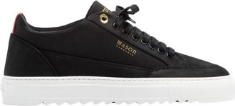 Mason Garments Tia Nabuk - unisex - Sneakers - Zwart - 47 EU - Schoenen